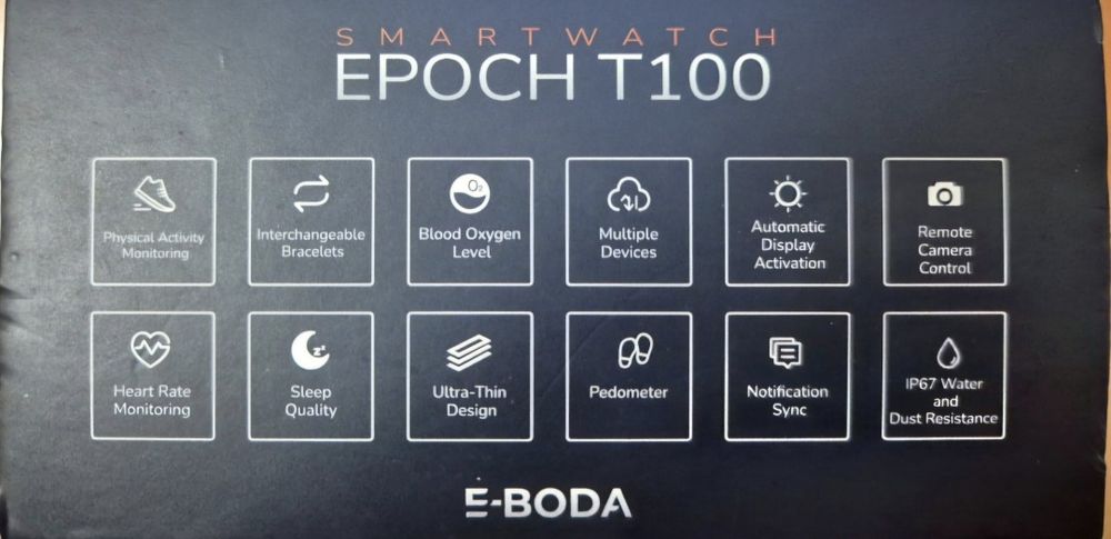 Ceas inteligent Smartwatch E-Boda Epoch T100
