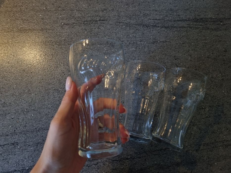 Set 4 pahare Coca-Cola