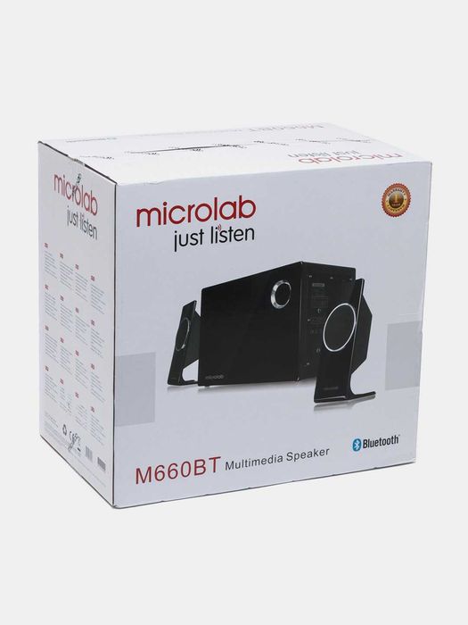 Колонка Microlab M-660BT 2.1 — 56W Bluetooth Акустика с Сабвуфером