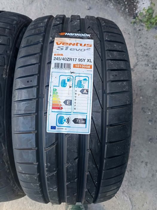245/40/17 2броя Hankook VentusS1Evo².Гумите са чисто нови!!