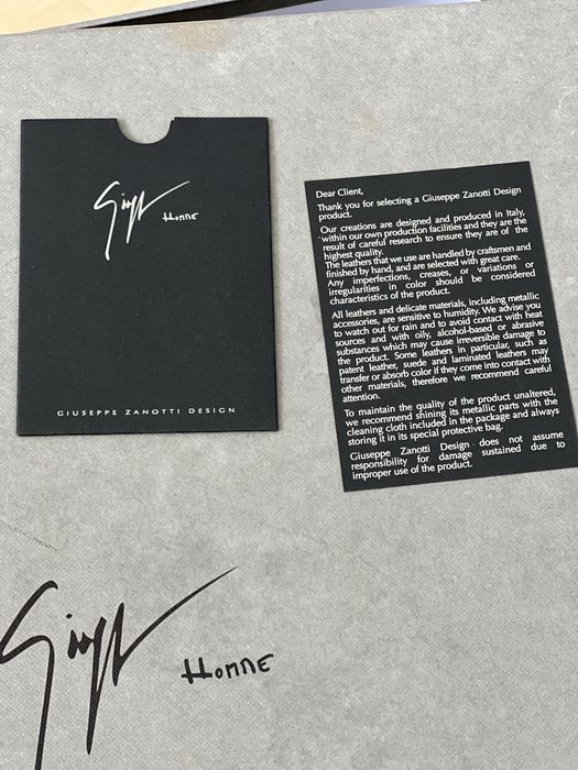 Giuseppe Zanotti обувки номер 42,5