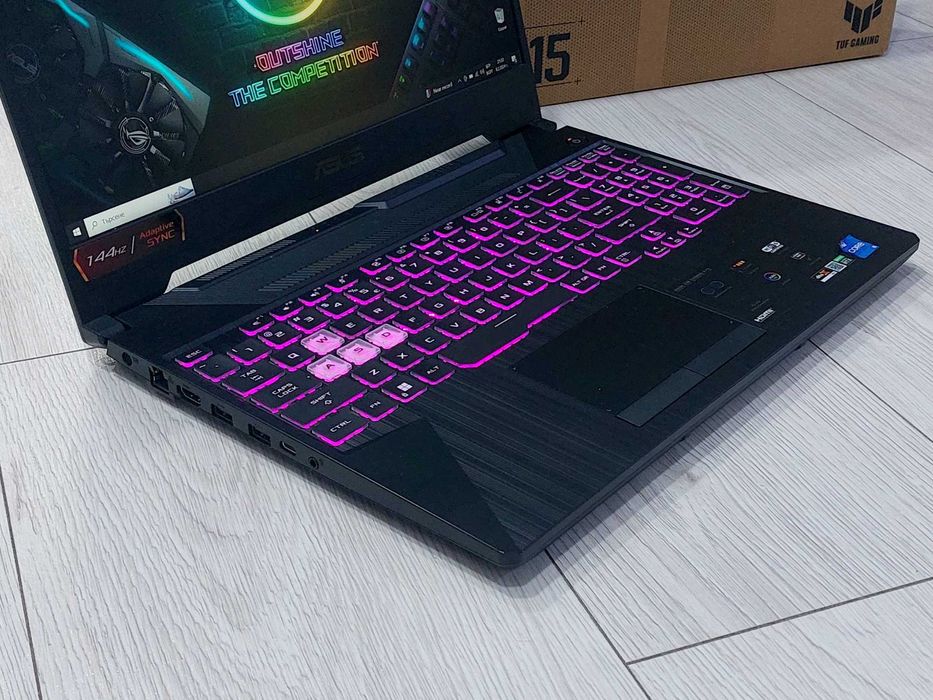RTX 3050Ti | i5 | 512GB | IPS 144Hz |8RAM лаптоп laptop gaming гейминг asus асус туф tuf