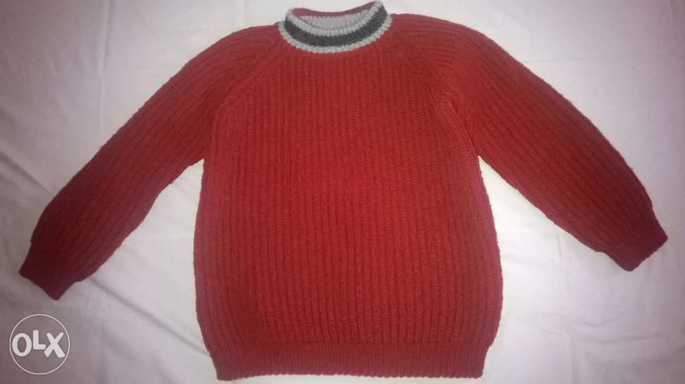 pulover copii, lana 100%, hand made, unicat