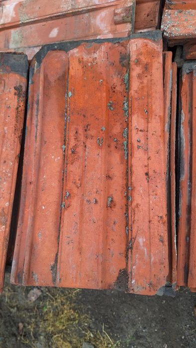 Țiglă ceramică veche, Jimbolia 253, 254 și STAS 6-71 + coame