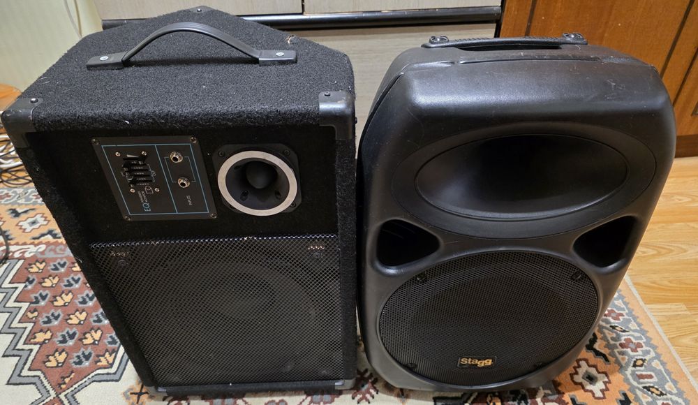 Активни тонколони с миксер