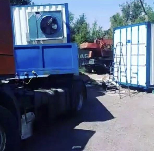 Контейнер рефрижератор реф морозильная камера