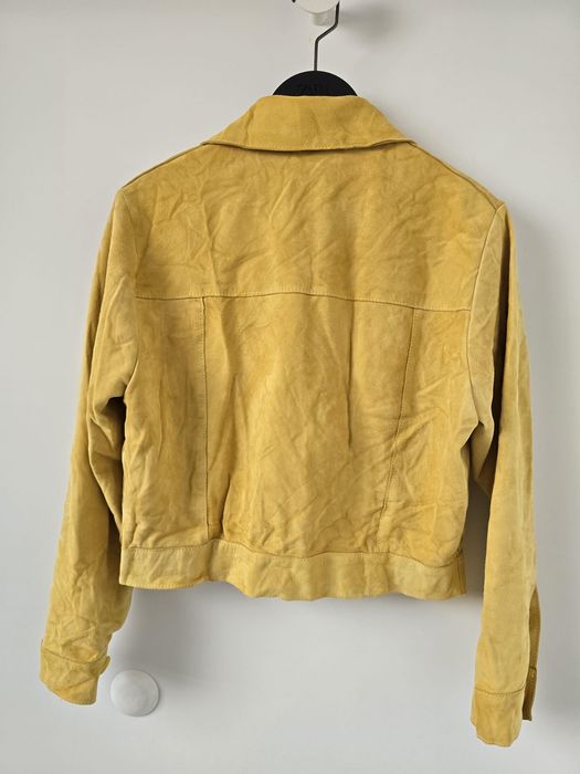 Дамско кожено яке-естествена кожа,ръчна изработка от Италия!