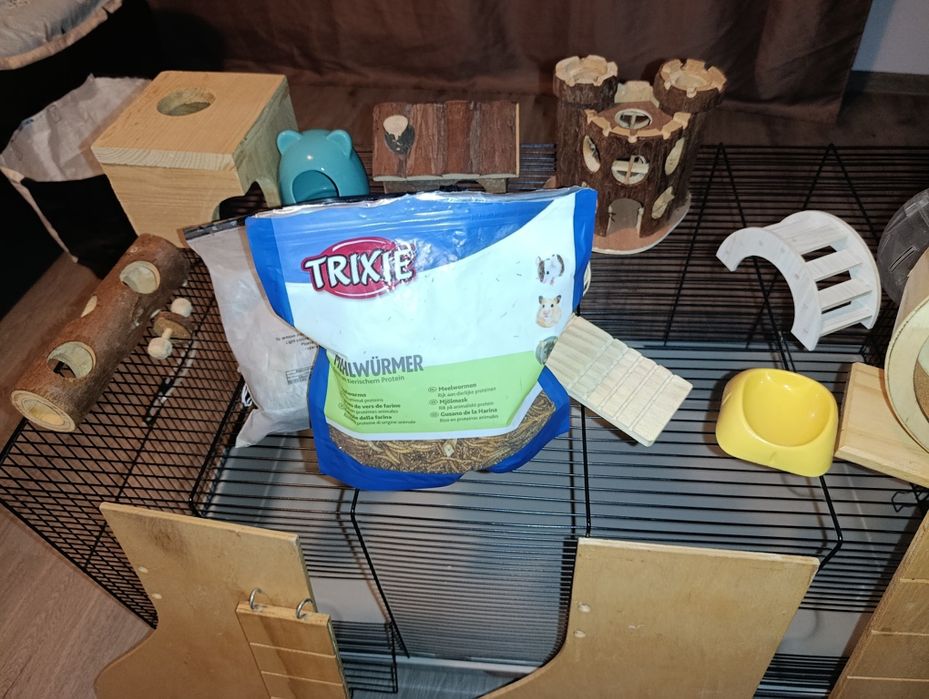 Cușca mare pentru hamsteri