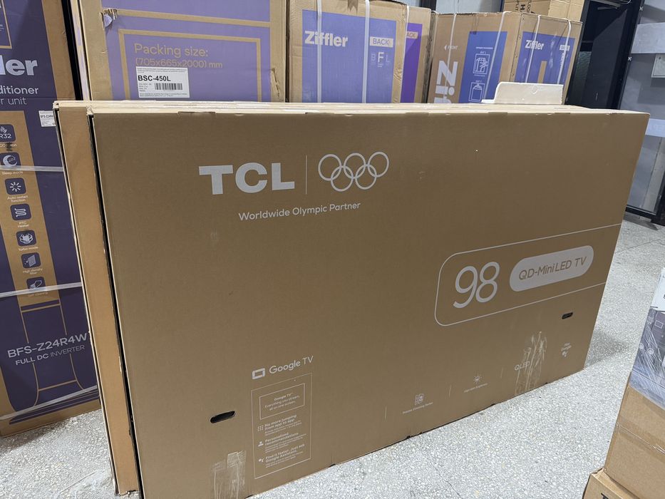 Телевизор TCL 9P8L 4K Premium QD-Mini LED 144hz 248 sm