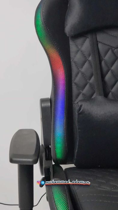 Игровое кресло Gladiator RGB c бесплатной доставкой, гарантия 1 года !