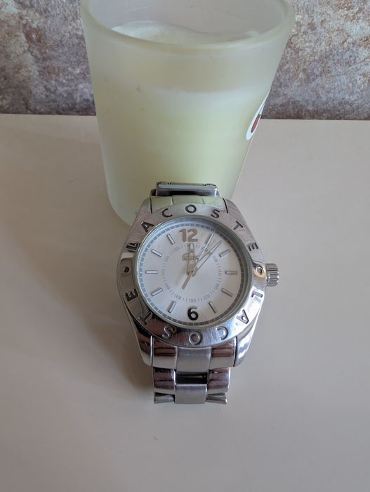 Ceas Lacoste dama argintiu