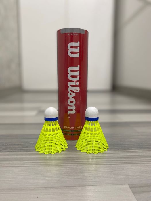 Бадминтон игра с валанчиком