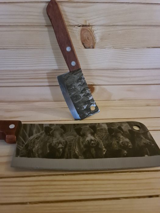 Set doua satare gravate