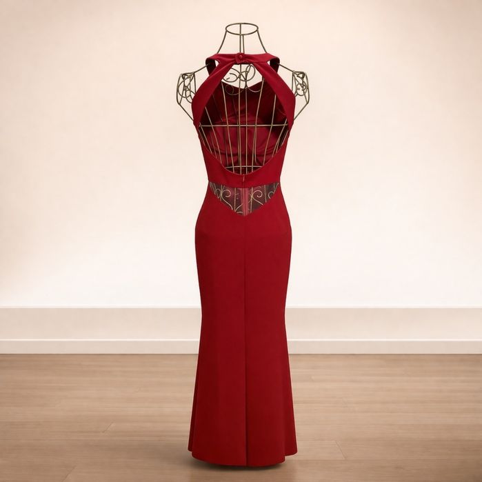 Rochie roșie de eveniment