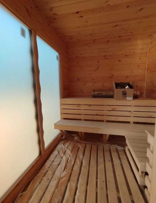 Баня из контейнеров