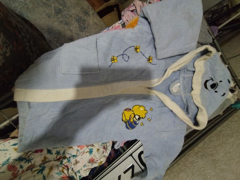 Детский халат махровый хлопок