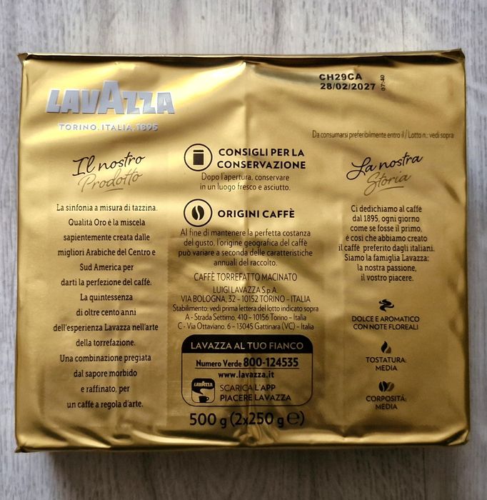 Cafea Lavazza Oro