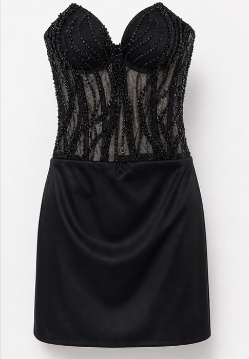 Rochie ocazie cu corset reglabil