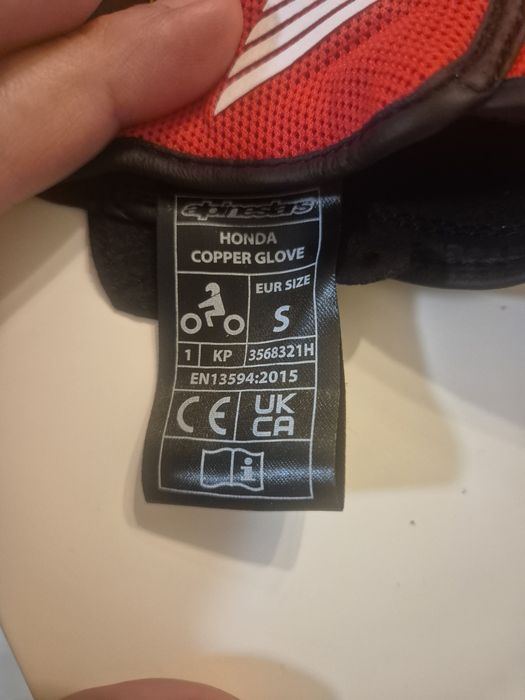 Manusi noi Alpinstars Honda motocicleta /scuter,mărimea S