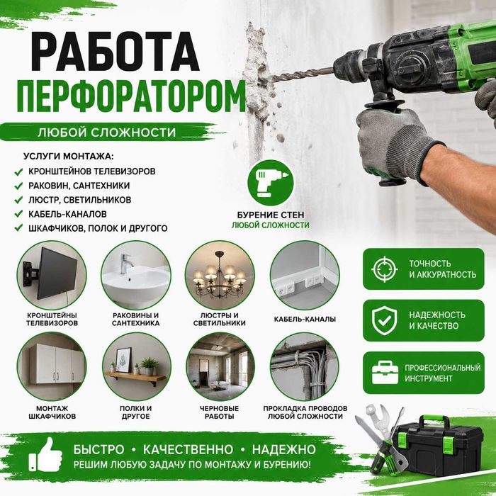 Работа Перфорватором