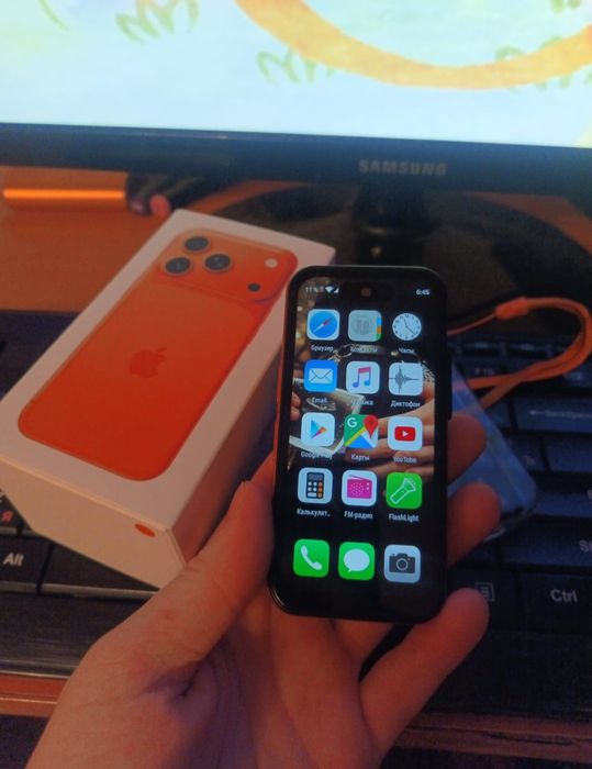 Айфон 17 про макс мини