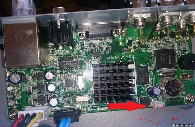 Cablu USB Consola resetare parola firmware DVR NVR Camere IP Hikvision