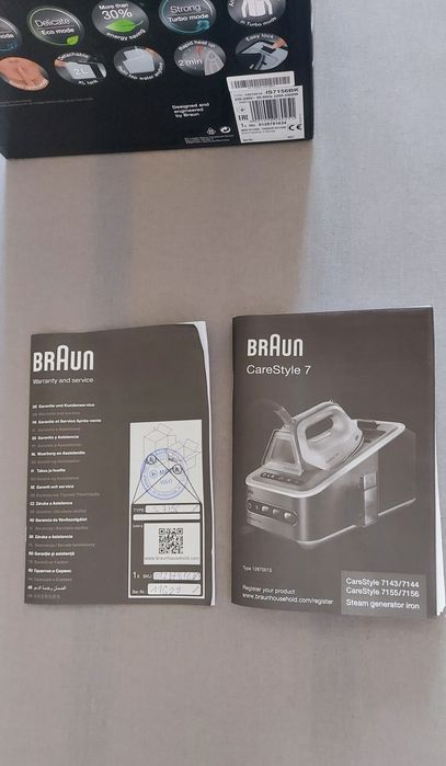Продам шикарный парогенератор от Braun
