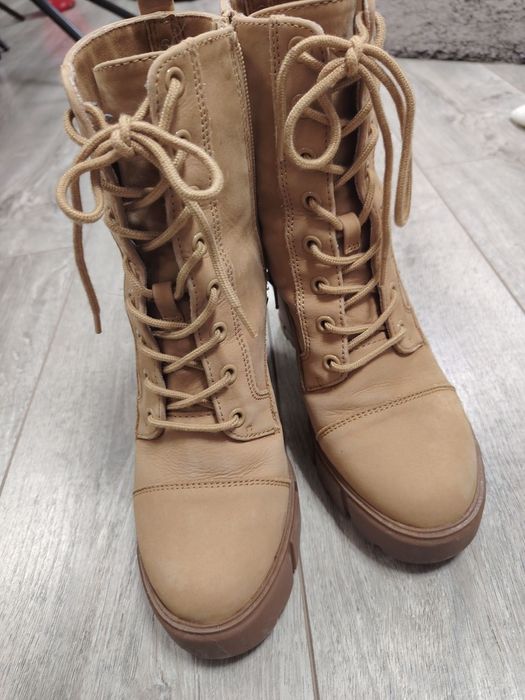 Боти 38 номер естествен велур