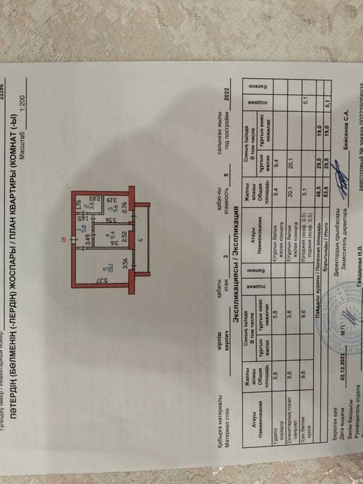 Продам 2-комн квартиру в 19мкрн