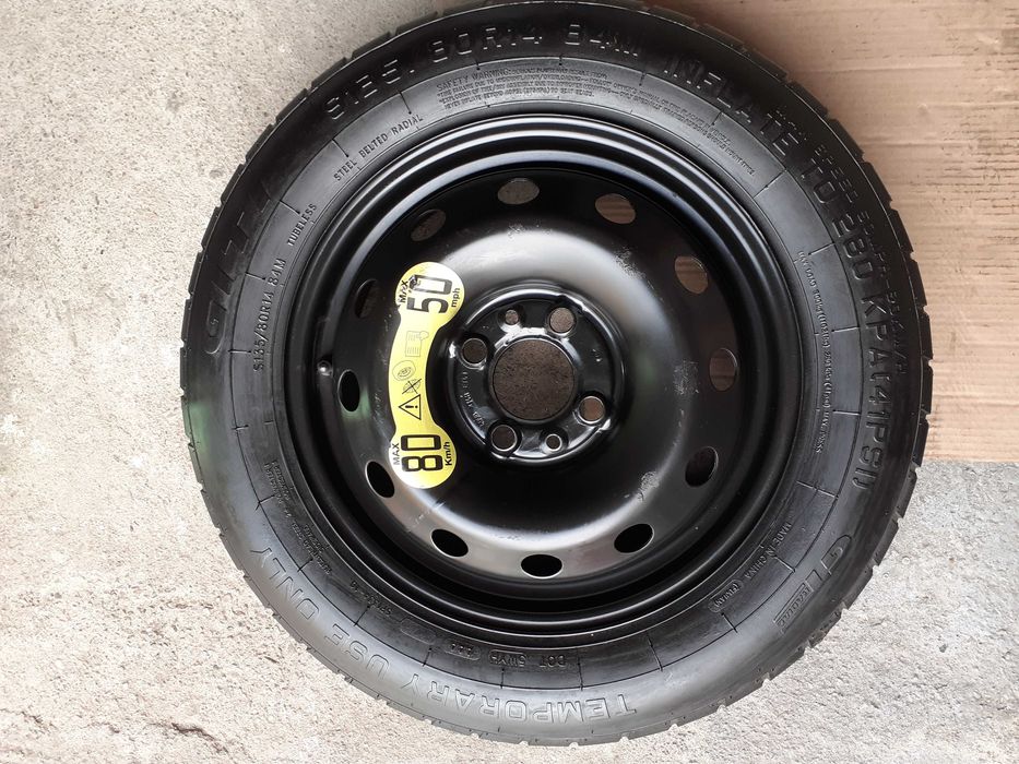 Roata rezerva SLIM DACIA Logan,Sandero,Spring,RENAULT Clio