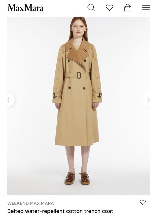 новый тренч Max Mara (оригинал!)