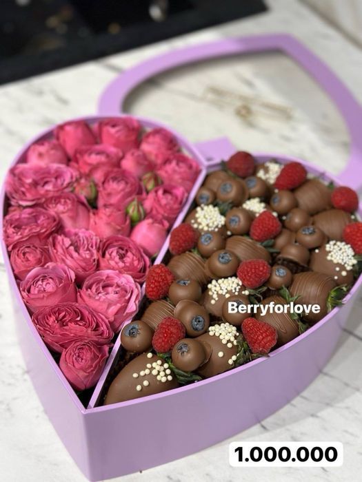 Qulupnay клубника в шоколаде на 8 марта