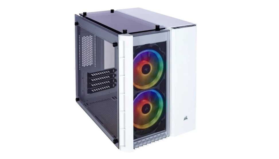 ! Корпус/компьютерный кейс Corsair Crystal 280X RGB White | Цена с НДС
