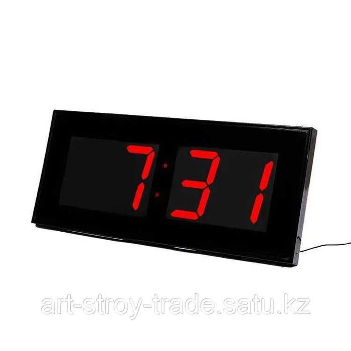Большие электронные часы / Настенные часы / Часы большие /Часы Шымкент