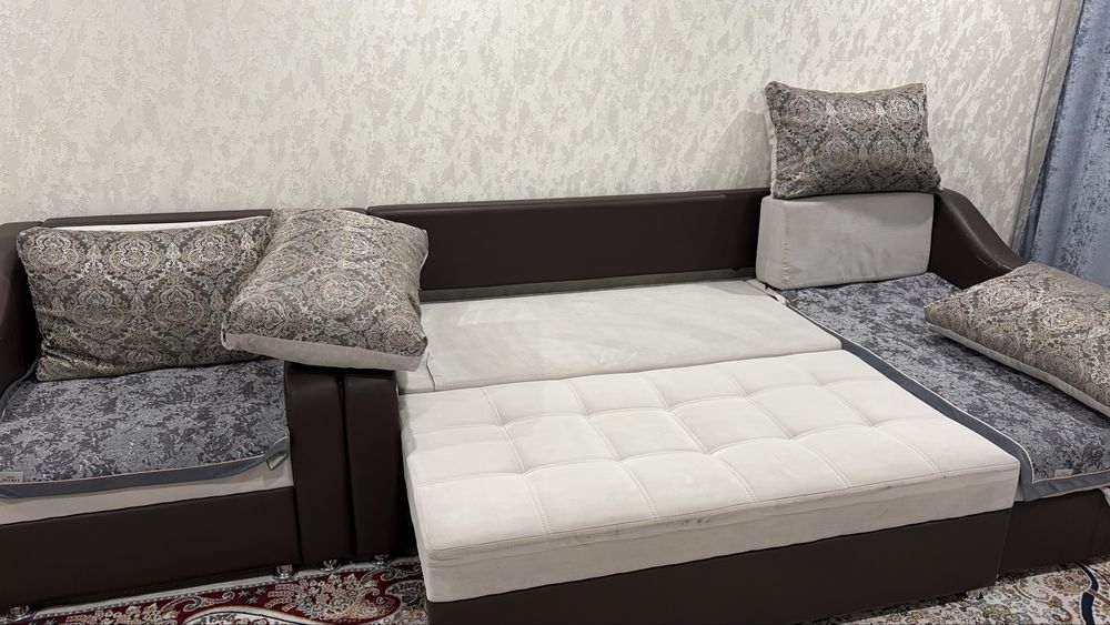 Диван + кресло 35000тг