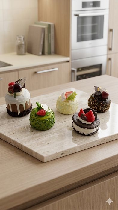 Набор муляжей пирожных