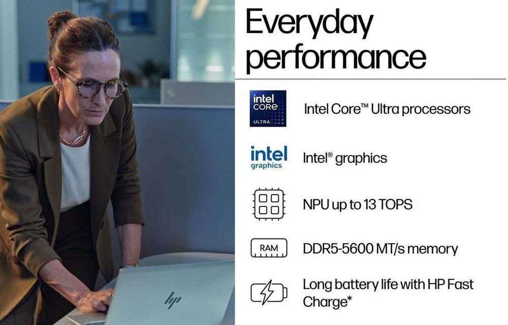 HP EliteBook 6 G1i sigilat Intel Core Ultra 5 225U 16GB 512SSD 16"