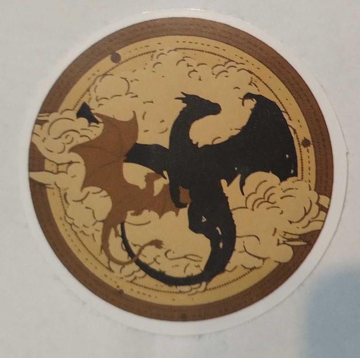 Нашивка-Onyx Storm, Stickers,Лепенки Fourth Wing, Punk Rock Bands