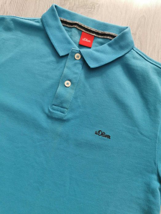 Polo sOliver albastru deschis