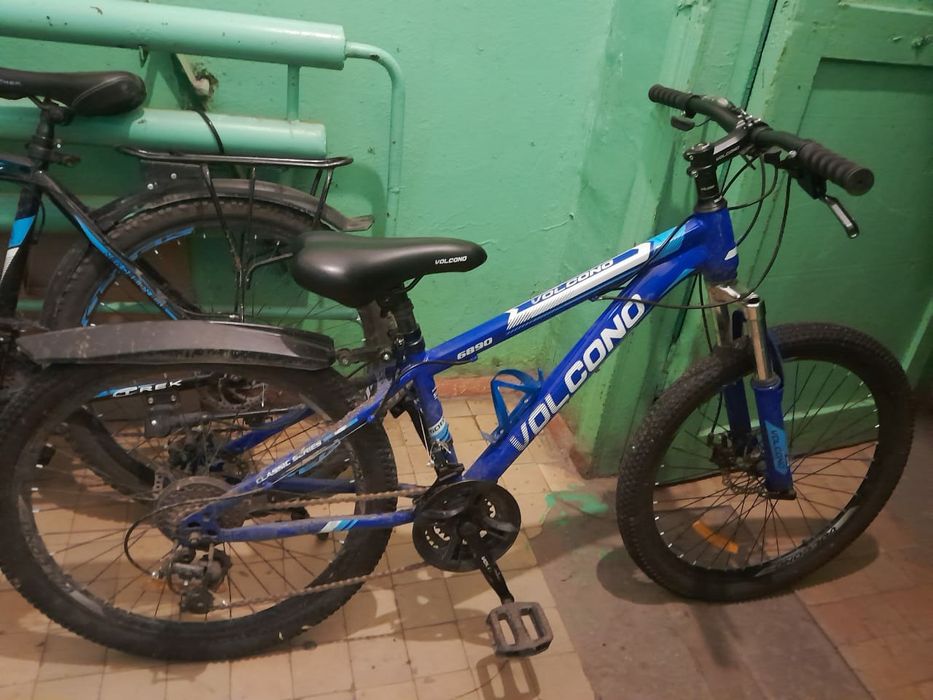 Велосипед синий для мальчика