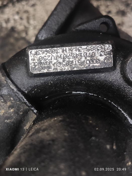 Турбина 2.5 174 Touareg