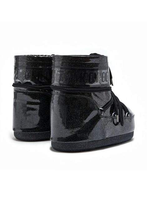 Оригинални Moon Boot черни с брокат