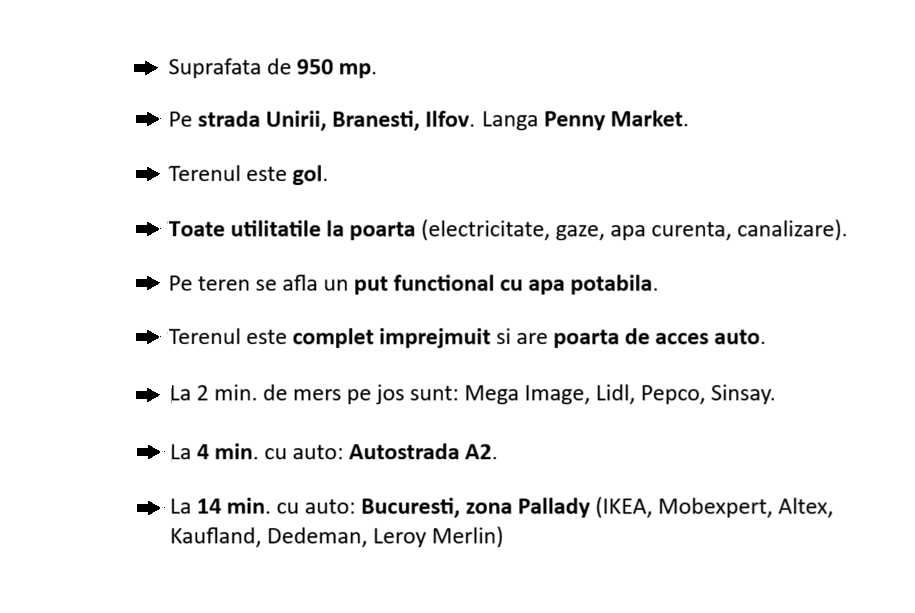 Teren gol 950 mp langa Penny Market (utilitatile la poarta, puț, imprejmuit)