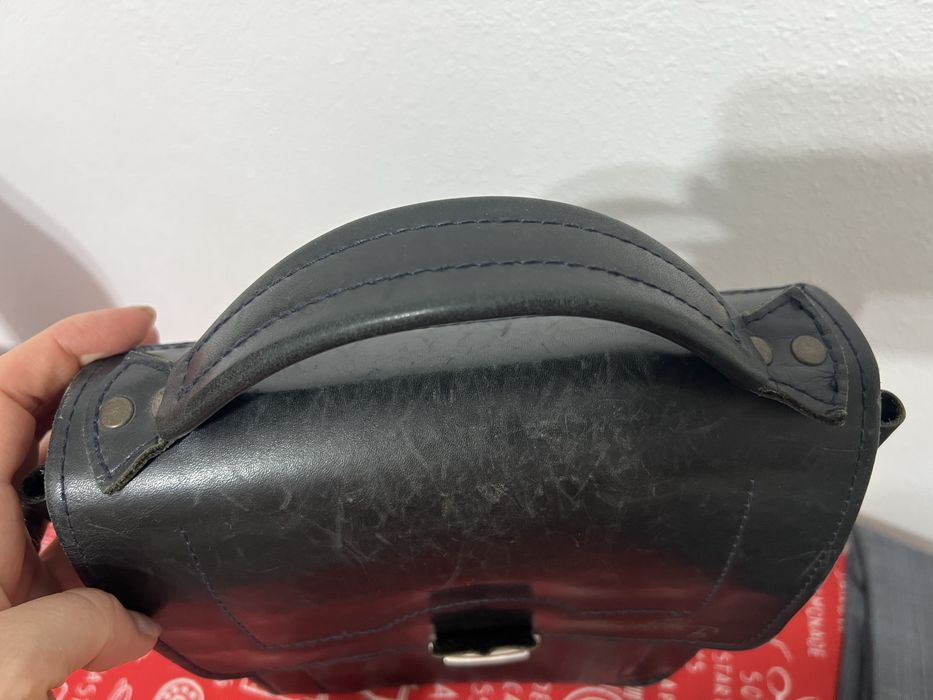 Geanta de piele naturala barbati