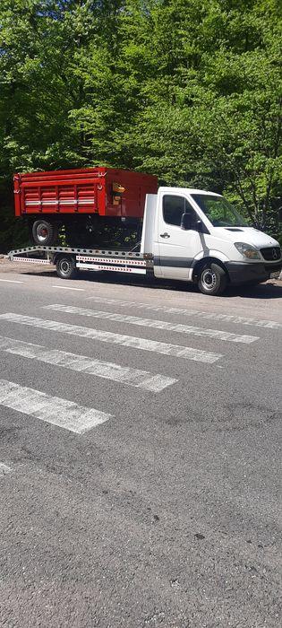 Tractari Auto Platforma non stop service auto 24/24 Transport agregate