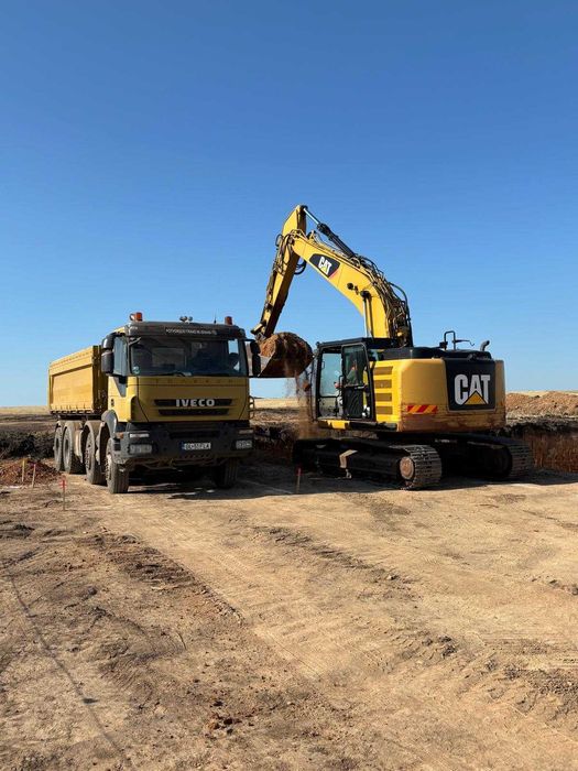 SERVICII demolari, sapaturi, terasamente si INCHIRIERE UTILAJE