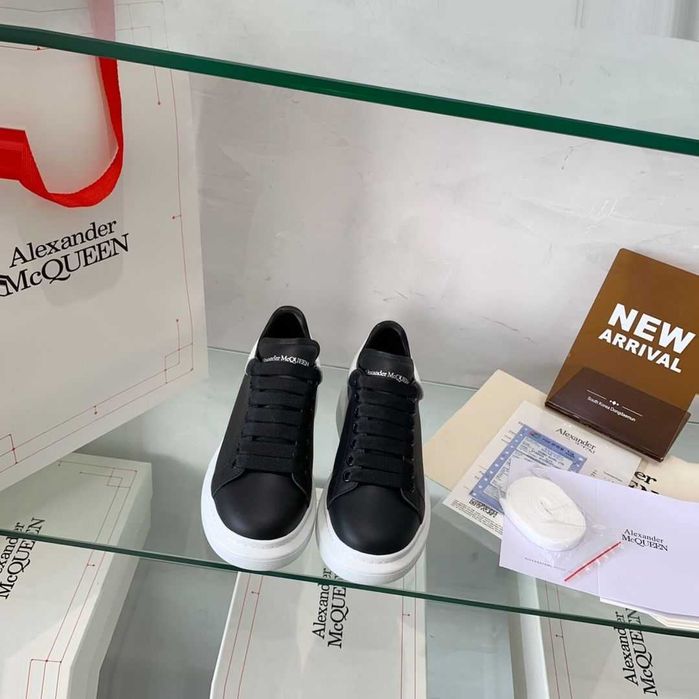 #DOAR 379,99# Alexander McQUEEN Sneakers Black White Editie Limitata