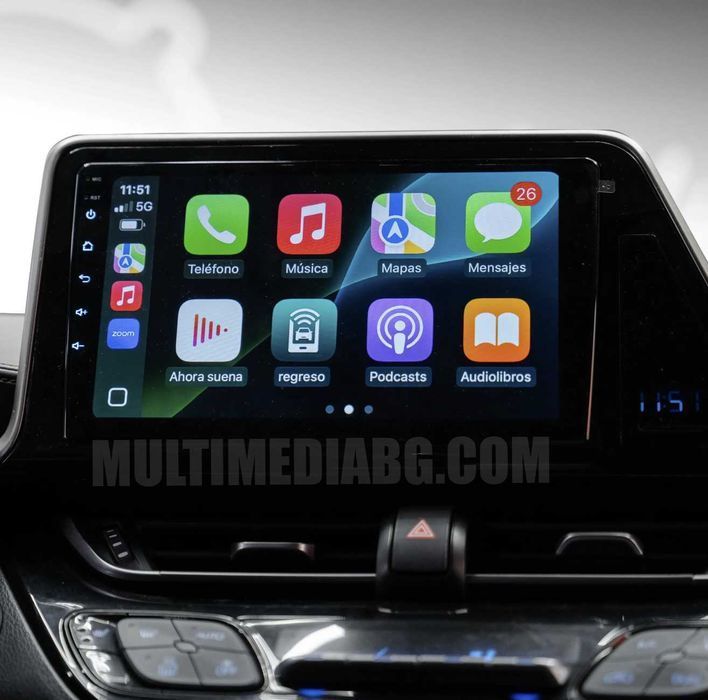 Toyota C-HR 2016 - 2020 Мултимедия Навигация Android