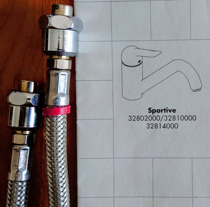 Hansgrohe Sportive смесителна батерия за кухня, с керамична глава