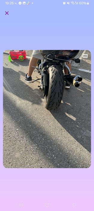 Модел: Suzuki GSX-R 750 K2 ​Година на производство: 2002 г. ​Кубатура: 749 кубика ​Мощност: 141 к.с. (Инжекцион) ​Скоростна кутия: Ръчна, 5-степенна